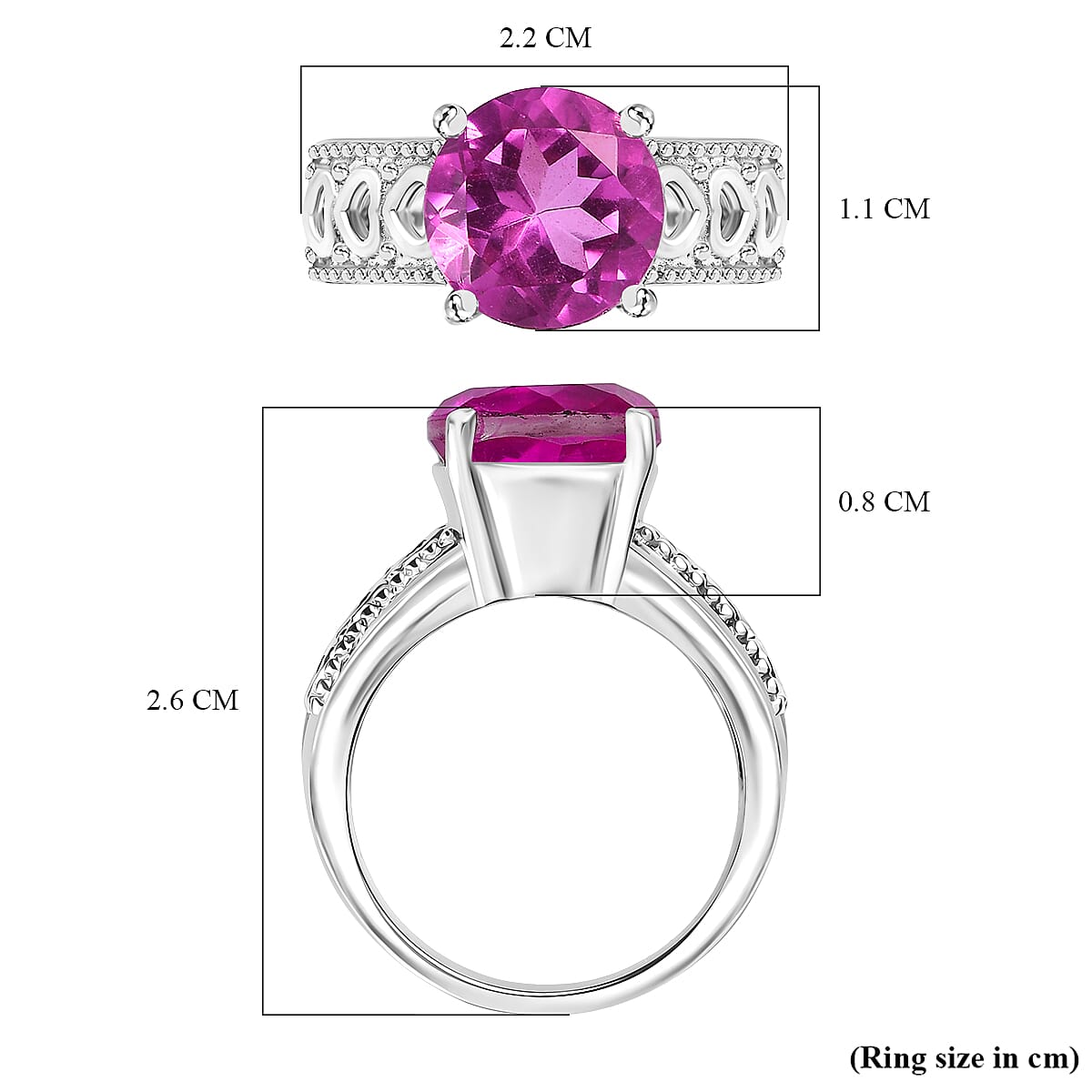 Patroke Kunzite Colour Triplet Quartz Solitaire Ring 4.0 Ct. 8108236 6