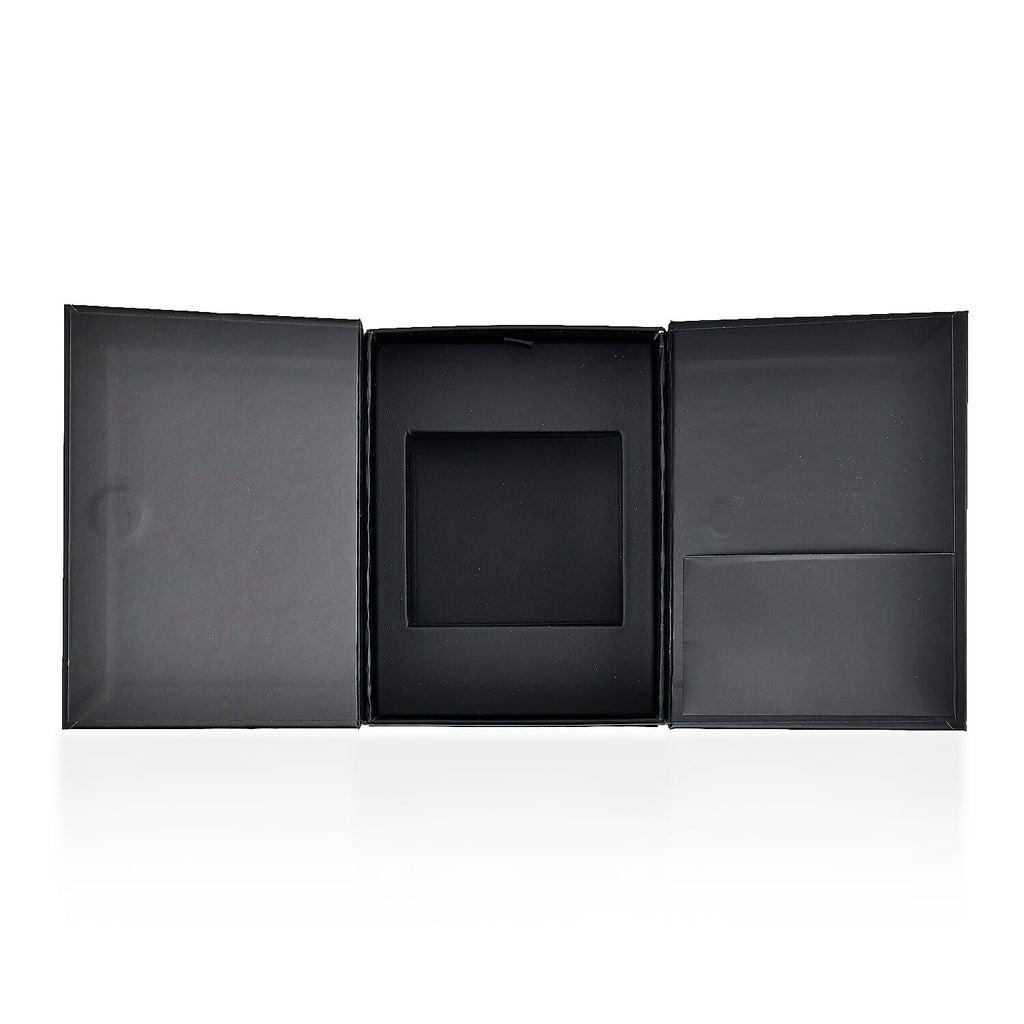 Rhapsody Earring Book Box (Size 13x10x5 cm) - Black