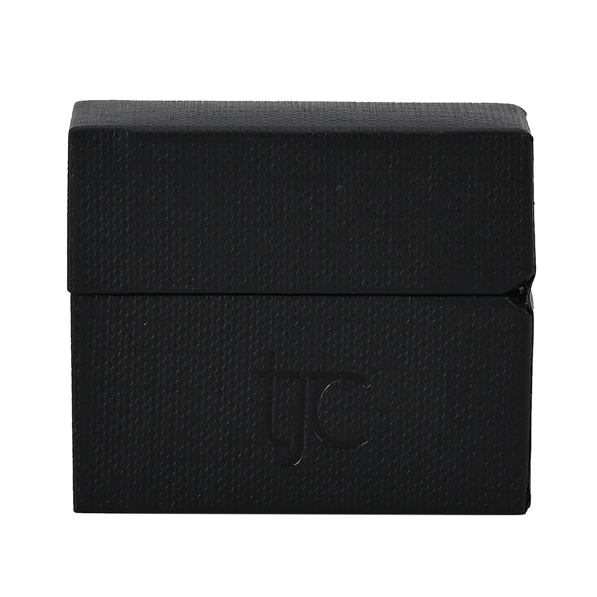 Solid Black Colour Earring Box with TJC Logo (Size 5x5x1.5 cm) 7813728 1