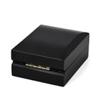 Rhapsody LED Lighted Earring Box (12.5 x 9.5 x 6.5cm) - Black