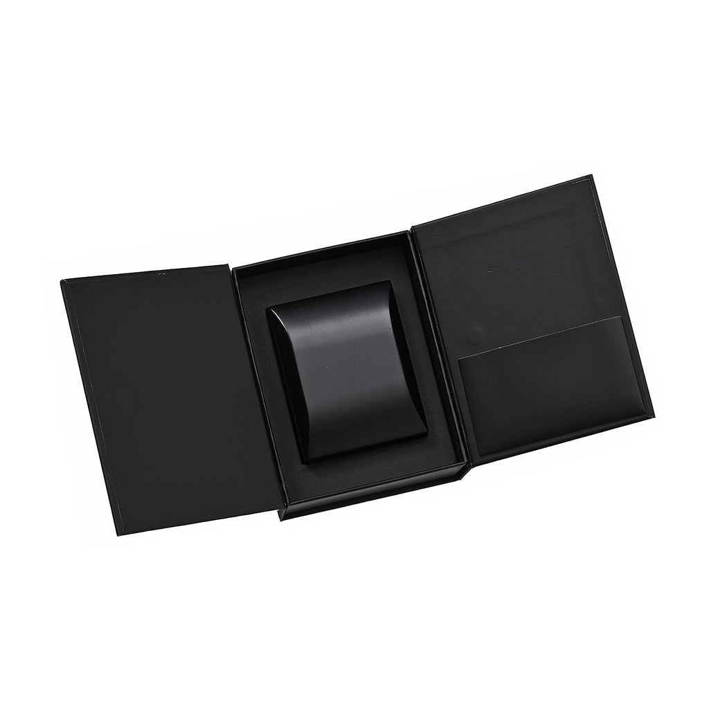 Rhapsody LED Lighted Earring Box (12.5 x 9.5 x 6.5cm) - Black