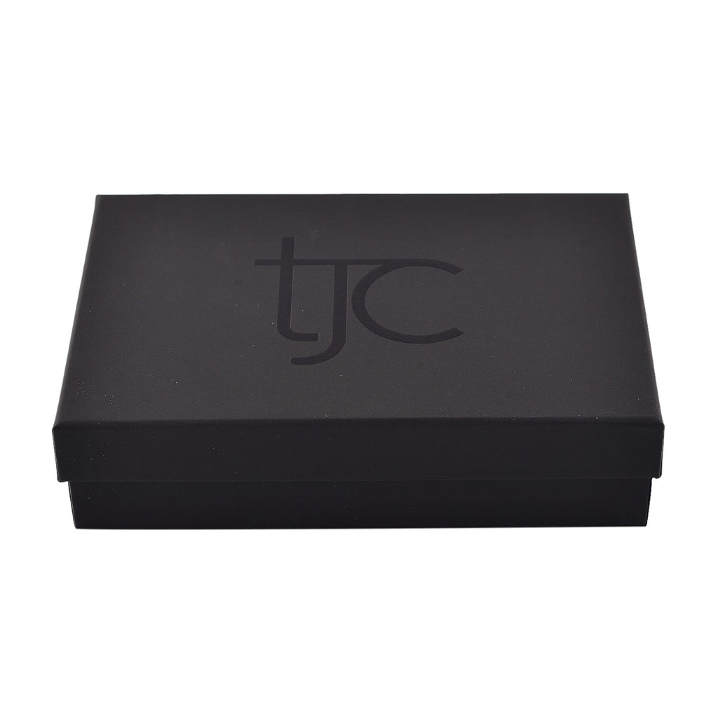 TJC Paper Large Necklace Jewellery Box (Size 16x11x4 cm) - Black