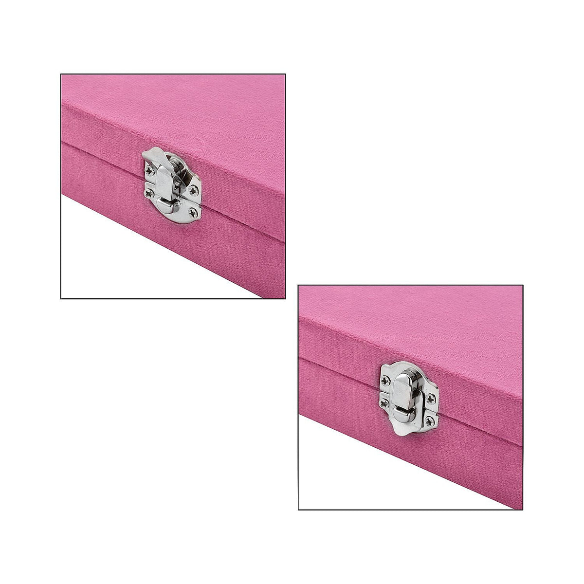 Velvet Patterned Jewellery Box - Set of 6 7740846 6