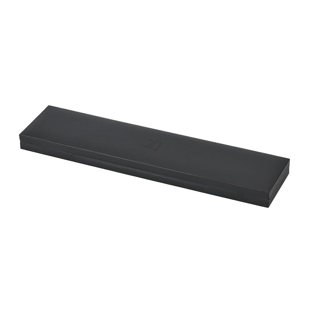 Solid Black Colour Bracelet Box with TJC Logo (Size 24x5.5x1.5 cm)