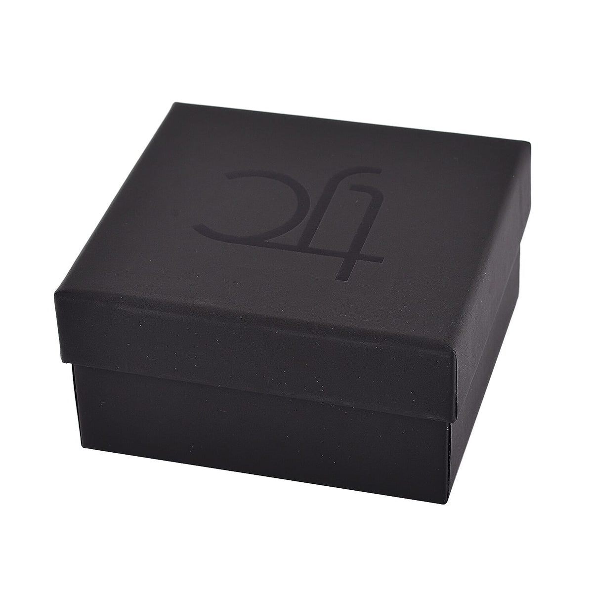 TJC Paper Earring &amp; Pendant Jewellery Box (Size 8.8x8.4x4.5cm) - Black 7986964 3