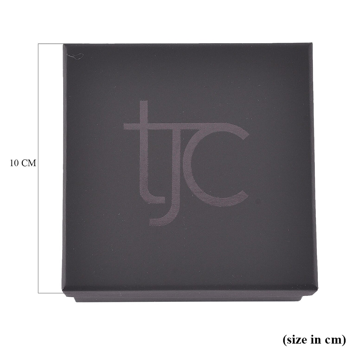 TJC Paper Large Necklace Jewellery Box (Size 9x9x5.8cm) - Black 7986990 4