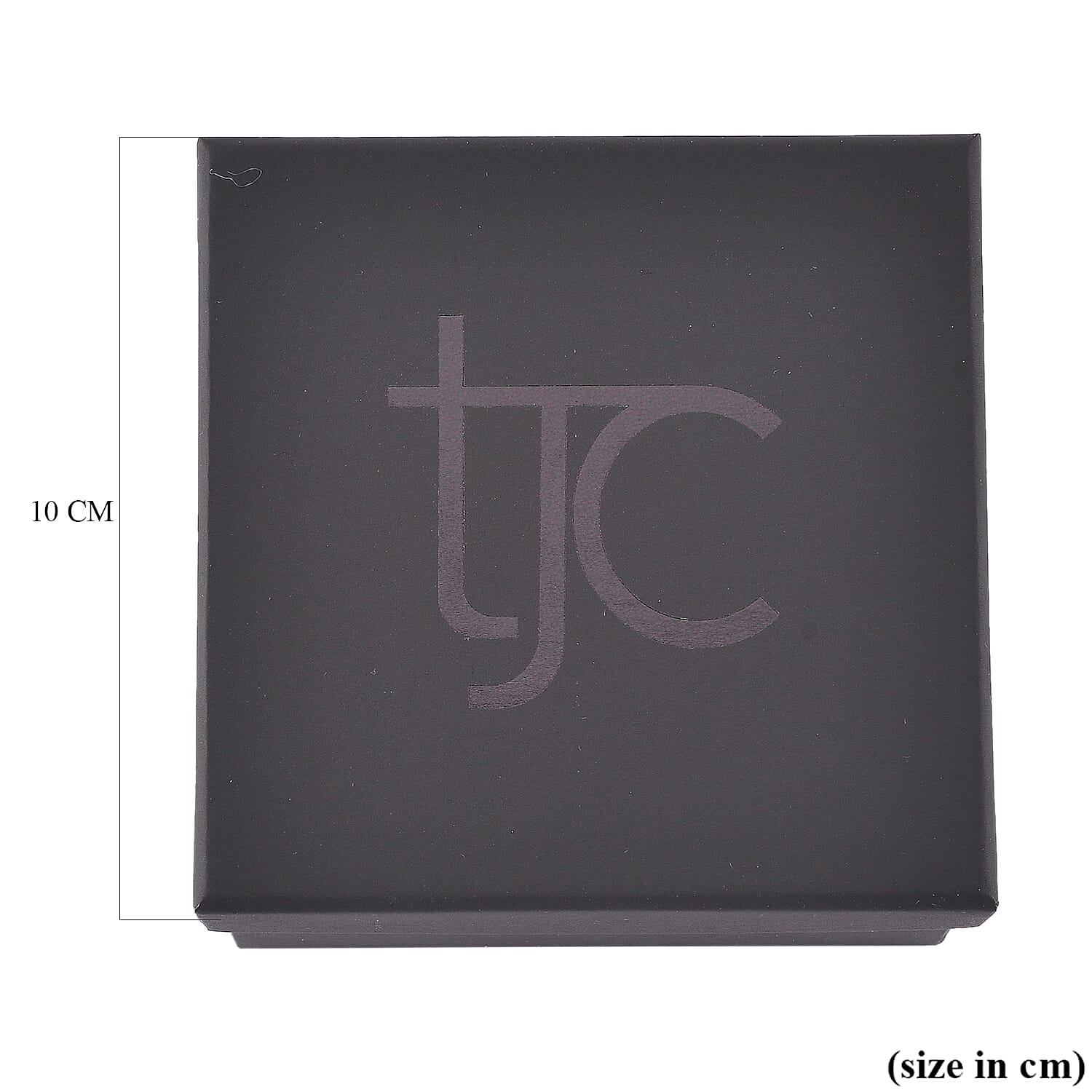 TJC Paper Large Necklace Jewellery Box (Size 9x9x5.8cm) - Black 7986990 4