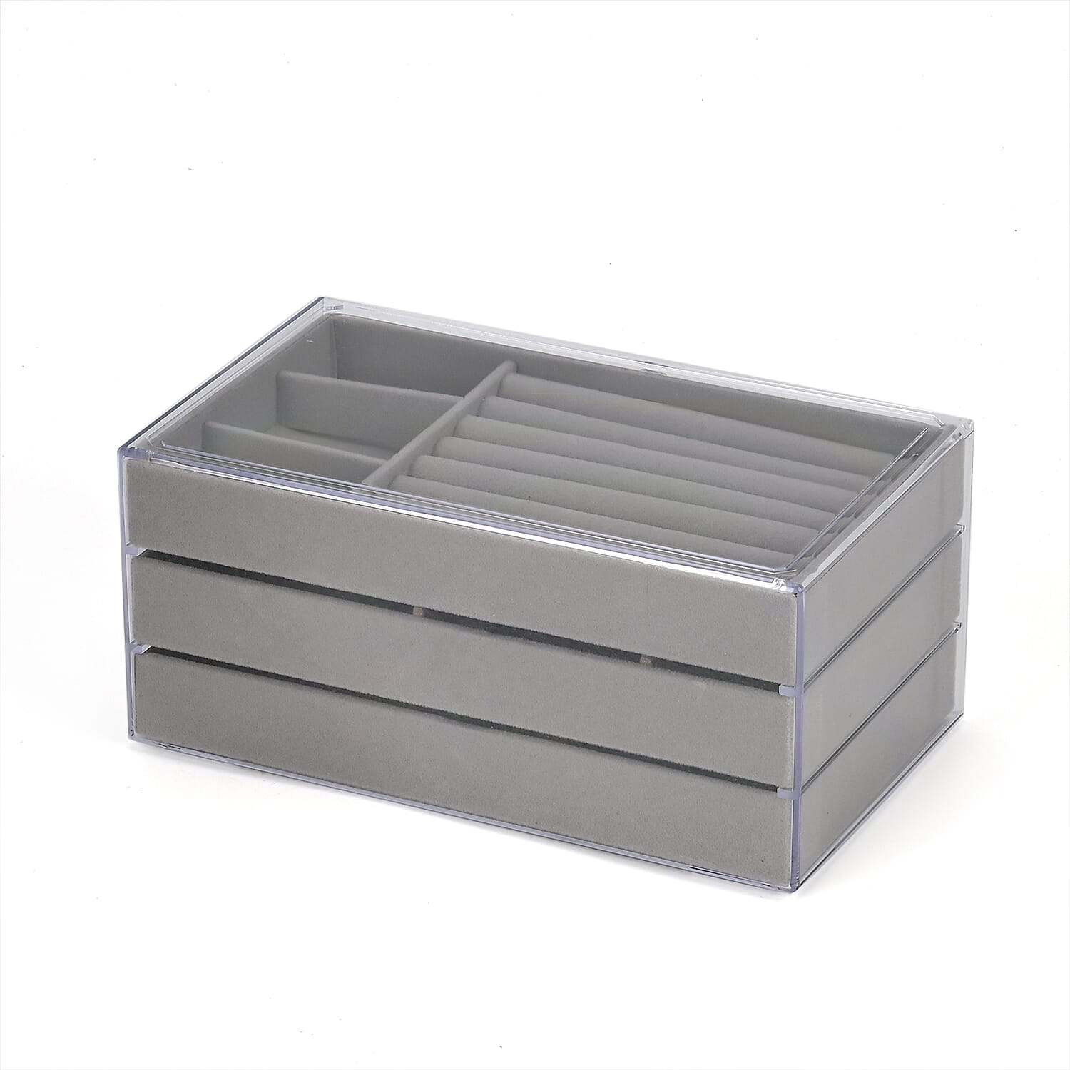 Patterned Jewellery Organiser (Size 23x13x10 cm) - Gray &amp; Gray 7801055 4