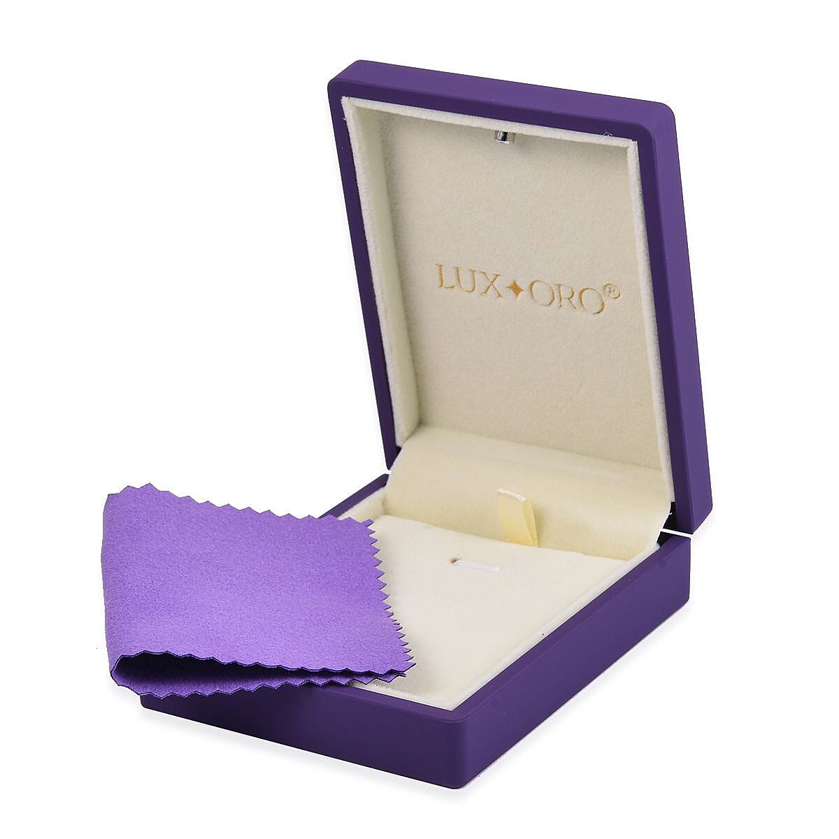 LUXORO LED Spray Painted Jewelry Pendant Box (Size 9x7x3 CM) - Purple 7662086 3
