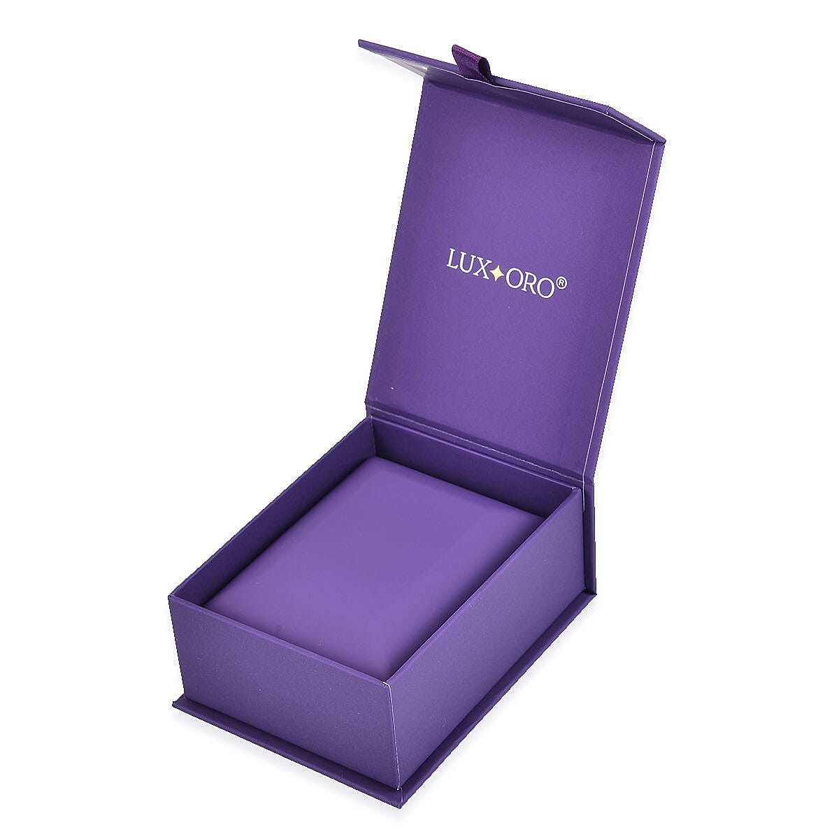 LUXORO LED Spray Painted Jewelry Pendant Box (Size 9x7x3 CM) - Purple 7662086 4