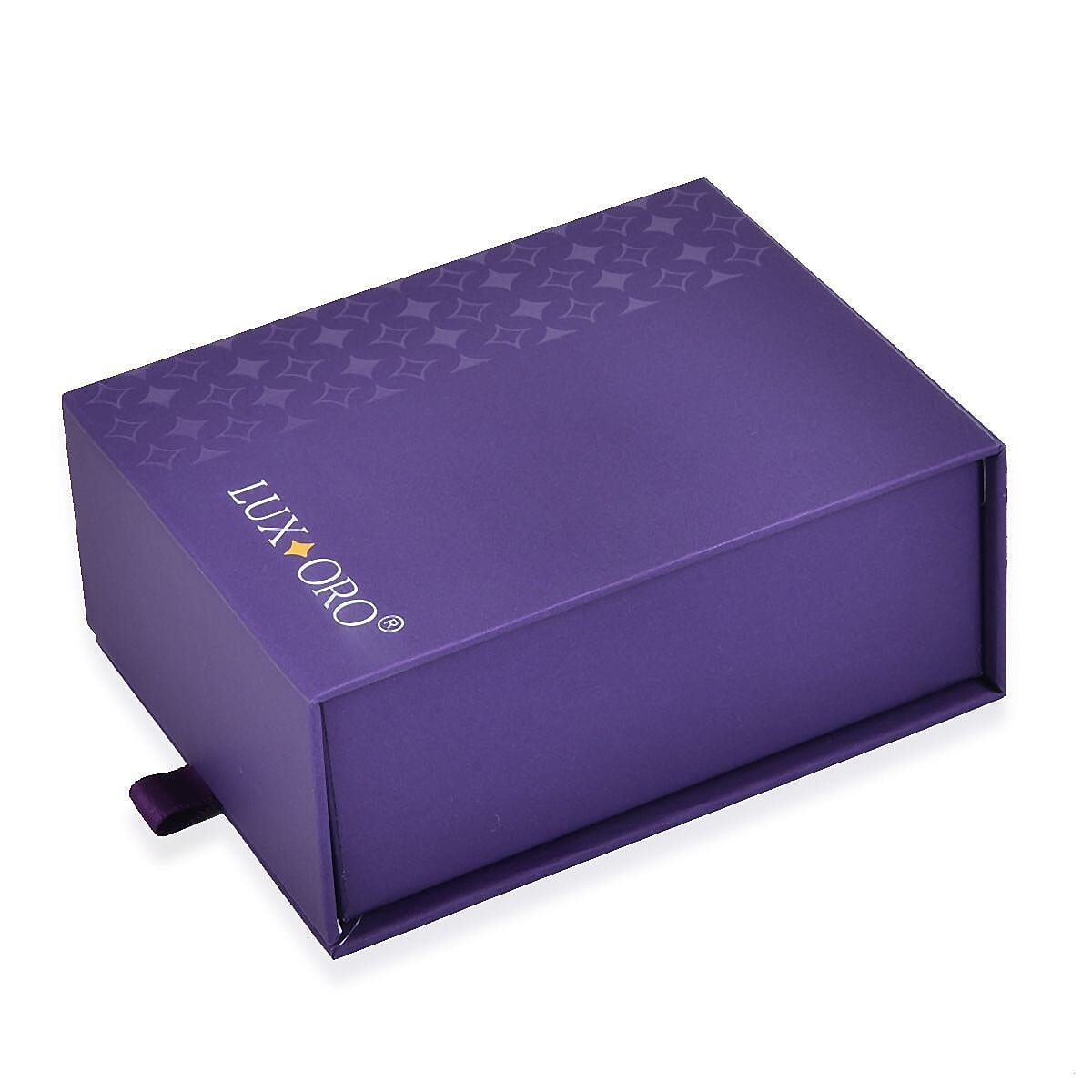 LUXORO LED Spray Painted Jewelry Pendant Box (Size 9x7x3 CM) - Purple 7662086 5