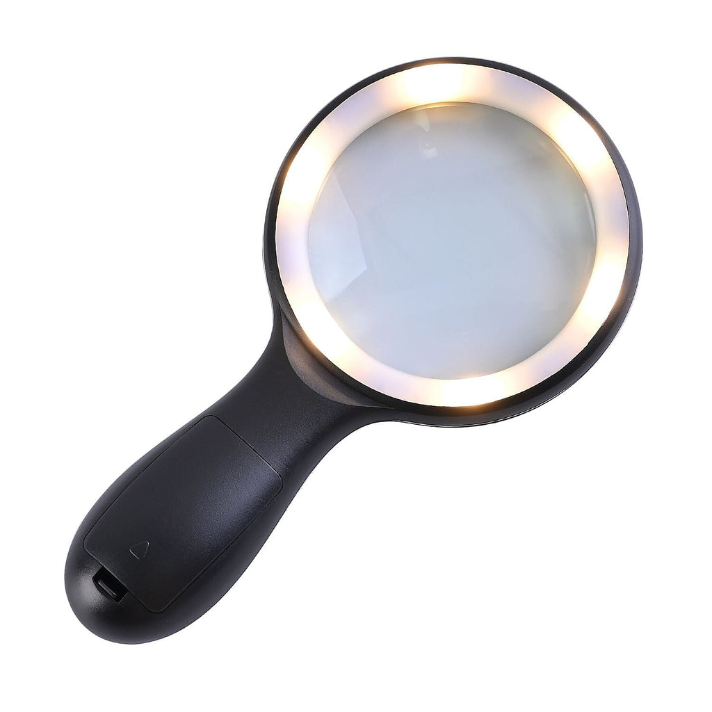 Patterned Reading Glass - Black & Gold
