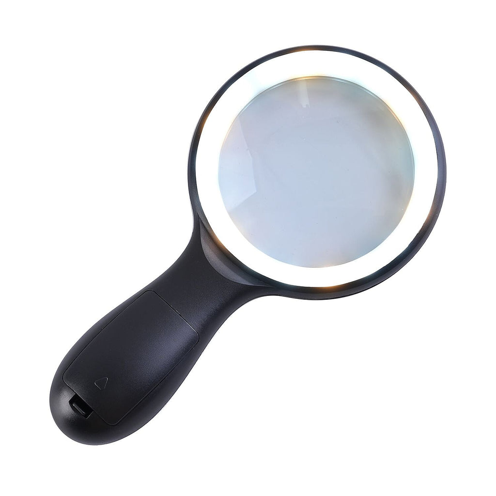 Patterned Reading Glass - Black & Gold