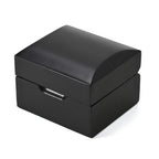 LED Rhapsody Lighted Ring Box (6.6 x 6.1 x 4.5cm) - Black