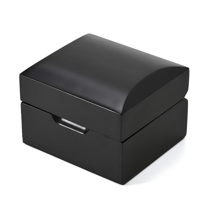 LED Rhapsody Lighted Ring Box (6.6 x 6.1 x 4.5cm) - Black 8042974 2