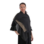 Limited Collection Sparkling Sequin Scarf (70 x 180 cm) - Blue