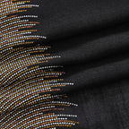 Limited Collection Sparkling Sequin Scarf (70 x 180 cm) - Blue