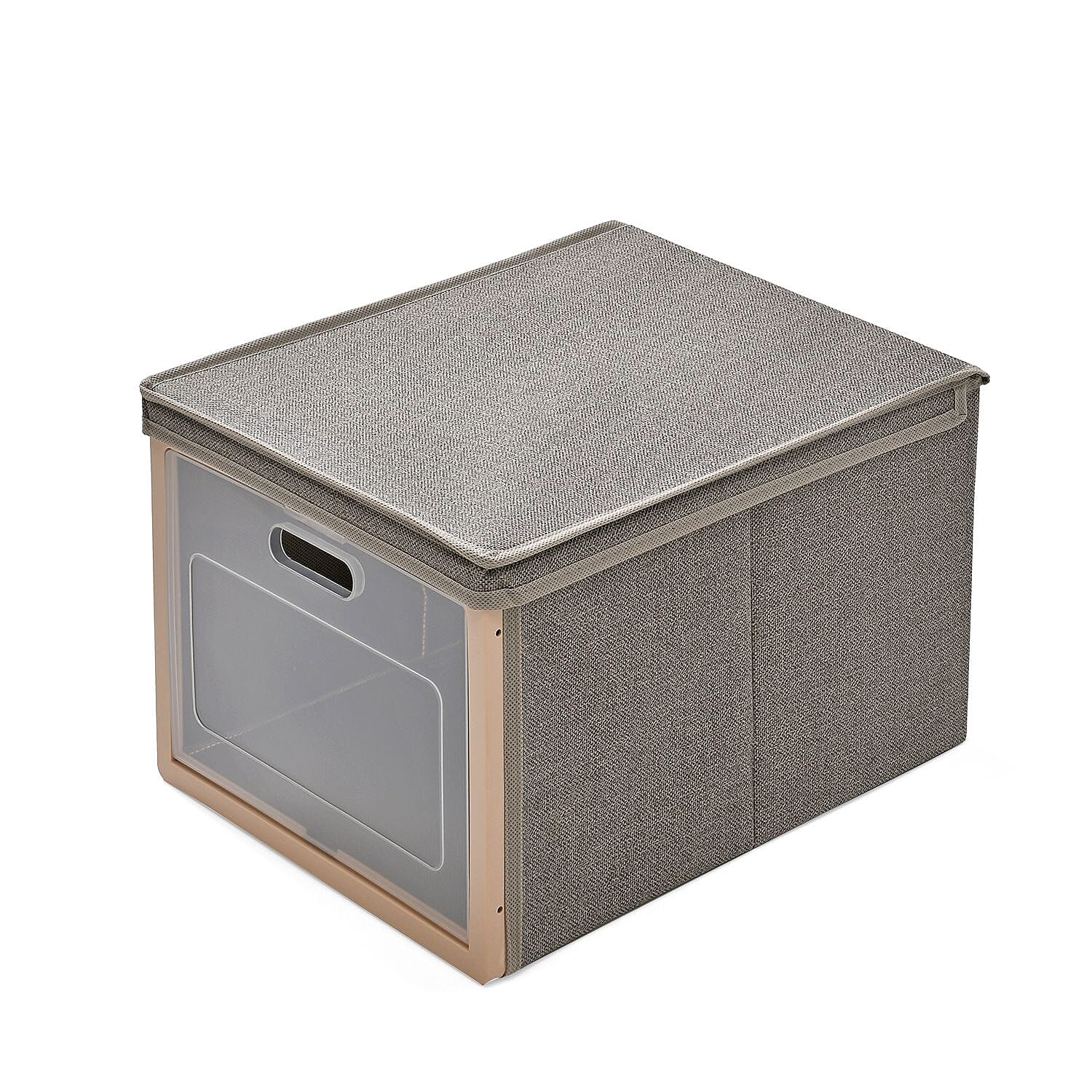 Patterned Storage Box - Khaki 7826269 0