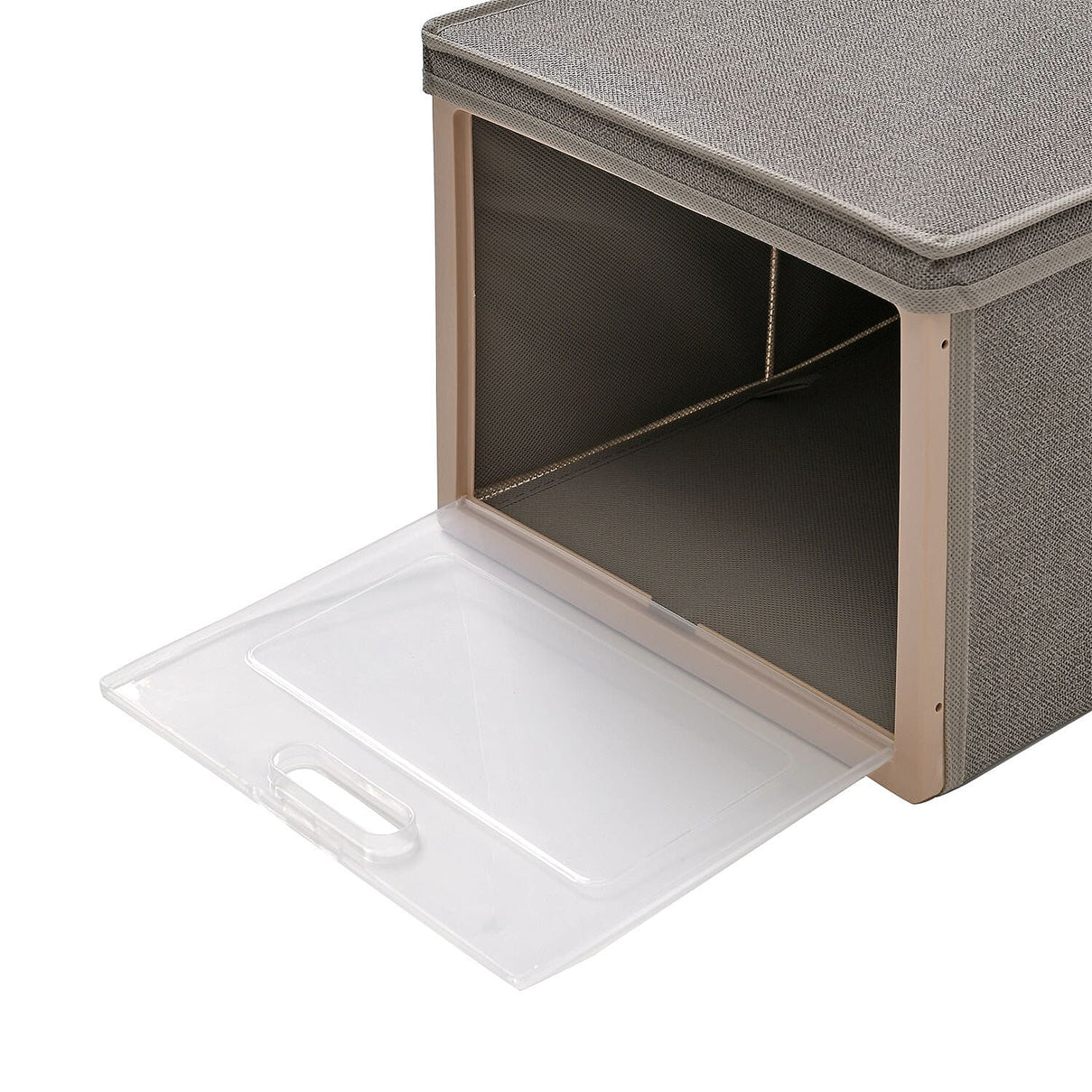 Patterned Storage Box - Khaki 7826269 3