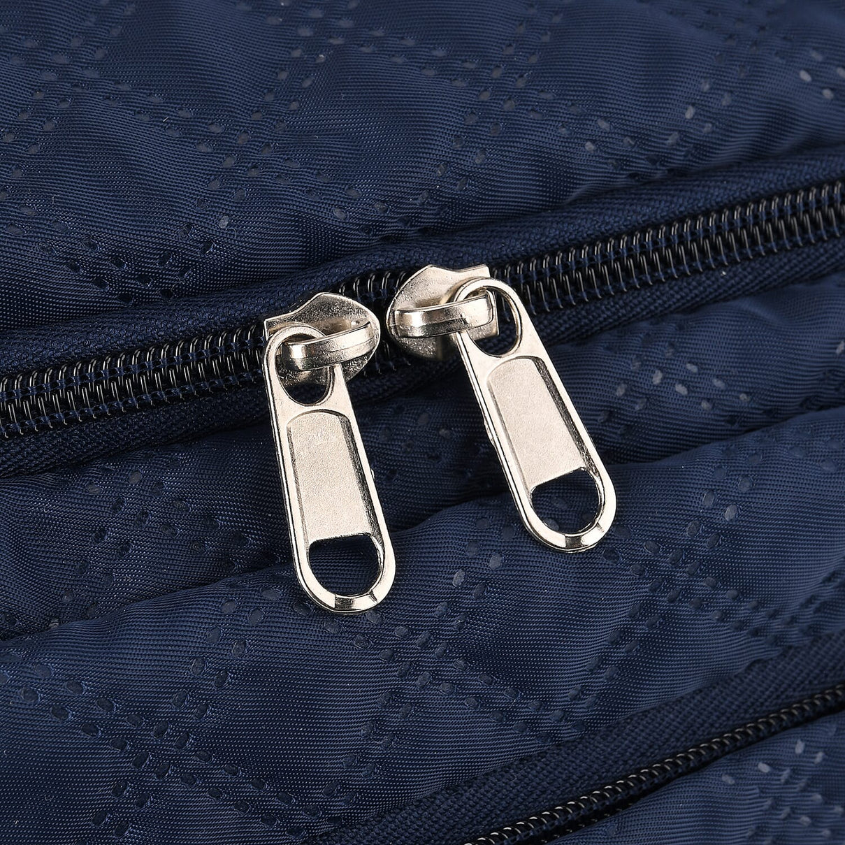 Designer Inspired - 3 Pcs Quilted Travel Bag Set - Navy 8465881 6