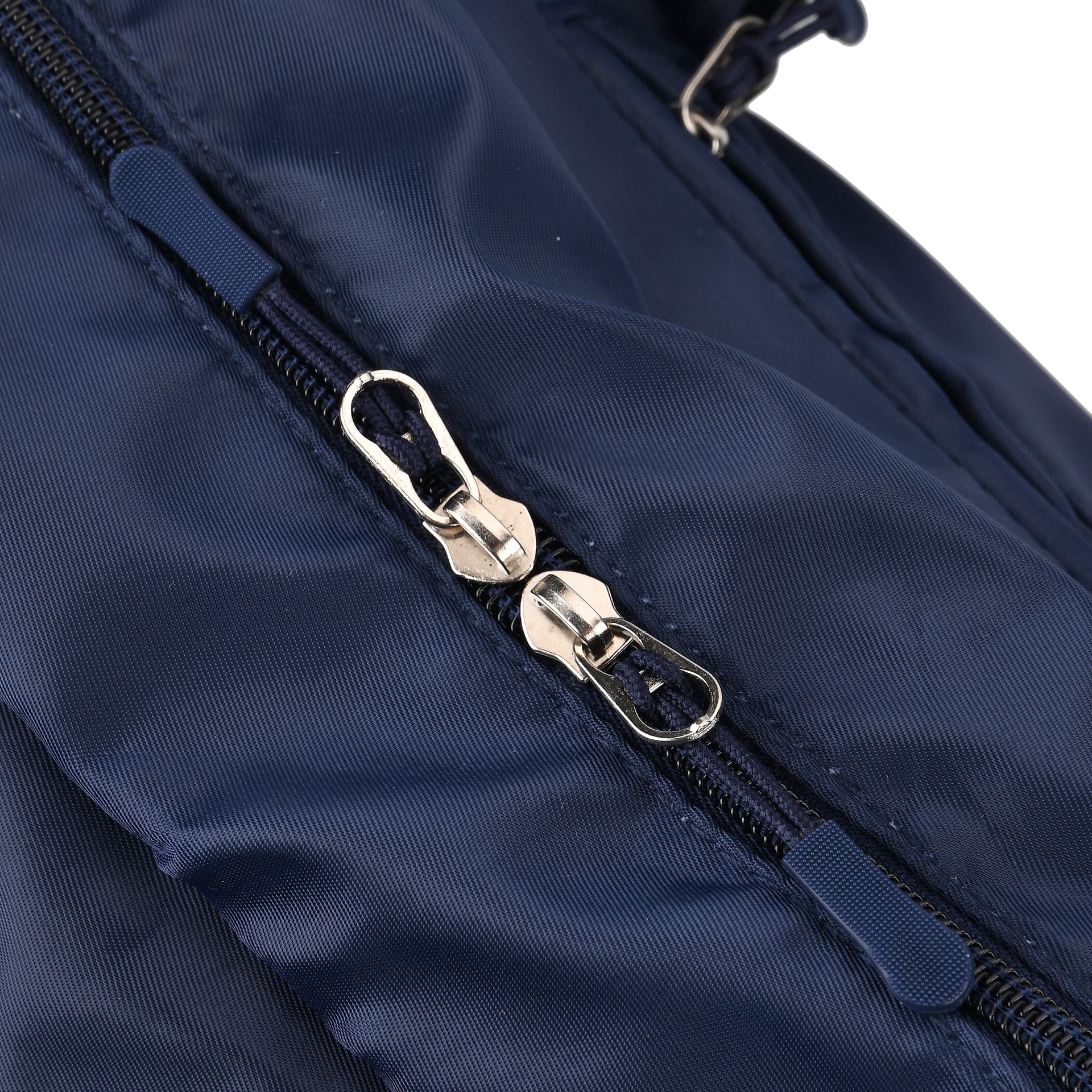 Water Repellent Pleated Travel Dufflle Bag - Navy 8231660 7