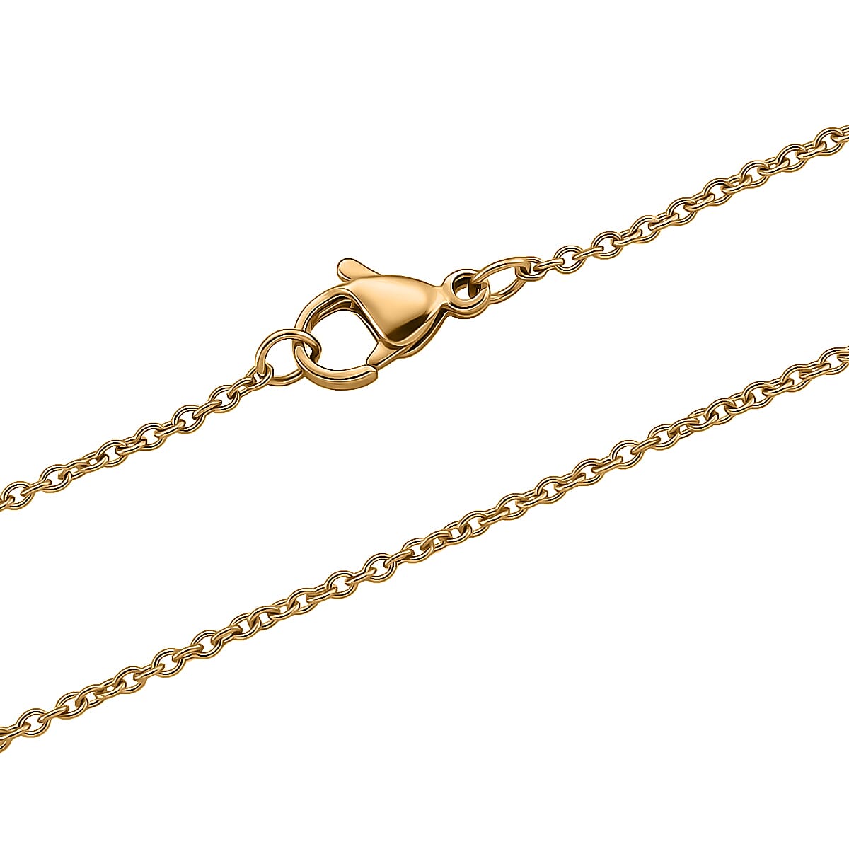 Peach Baroque Pearl Pendant with Chain (Size 20) in Yellow Gold Sterling Silver 4441183 6