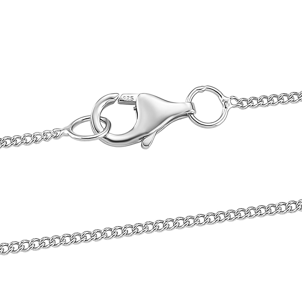 Peach Baroque Pearl Pendant with Chain (Size 18) with Lobster Clasp in Rhodium Overlay Sterling Silver 79.00 Ct. 4406404 5
