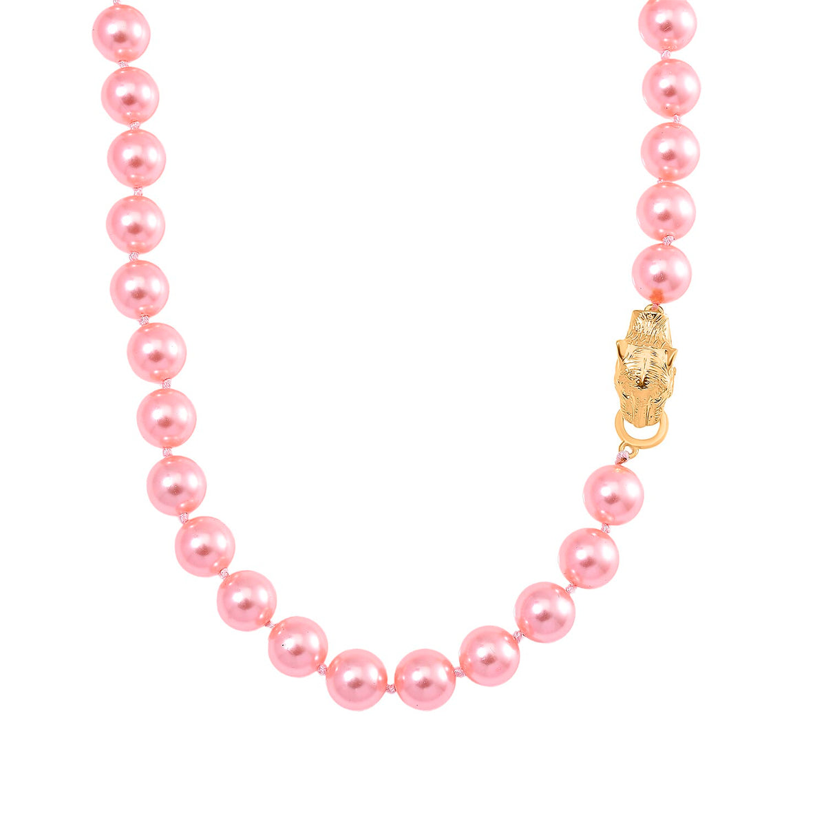 Designer Inspired - Peach Shell Pearl Necklace (Size - 20) 380.00 Ct. V32731504 0