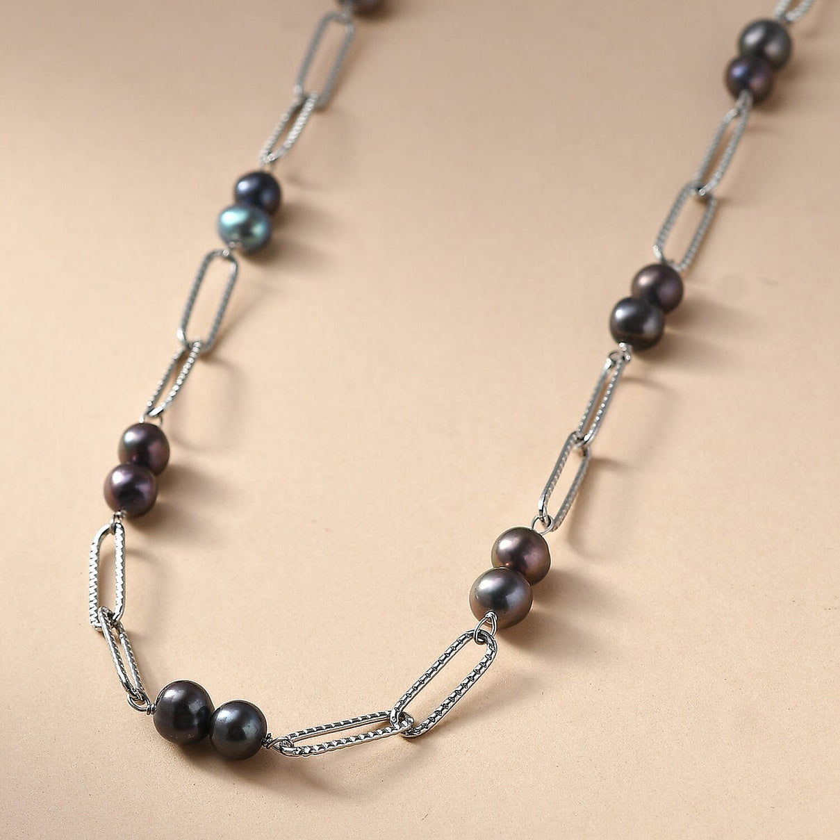 Peacock Pearl Necklace (Size 20) with Lobster Clasp 18.00 Ct. 8255893 2