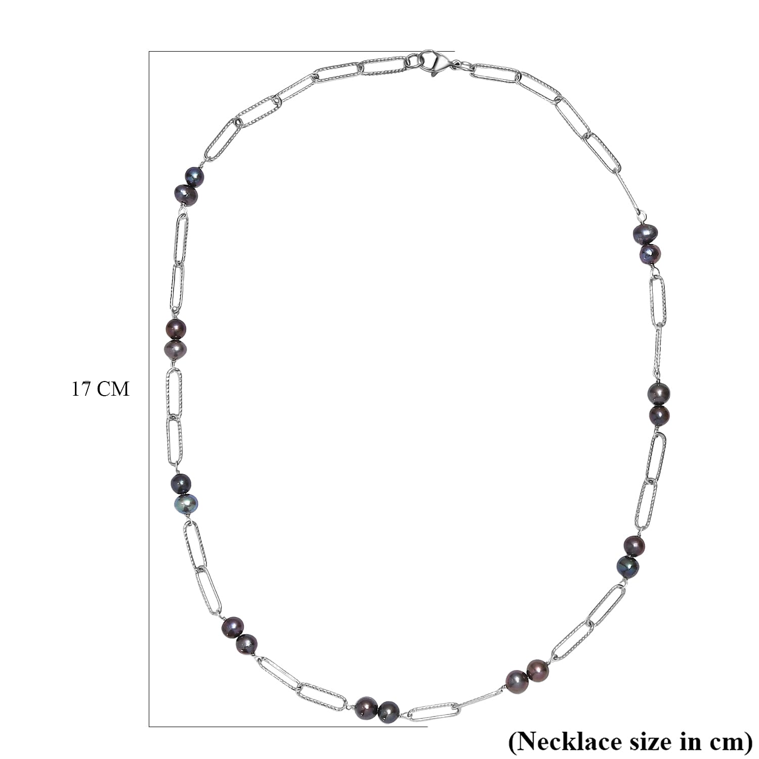 Peacock Pearl Necklace (Size 20) with Lobster Clasp 18.00 Ct. 8255893 5