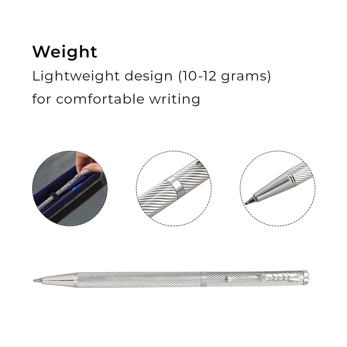 Sterling Silver Ball Point Pen 7209206 6