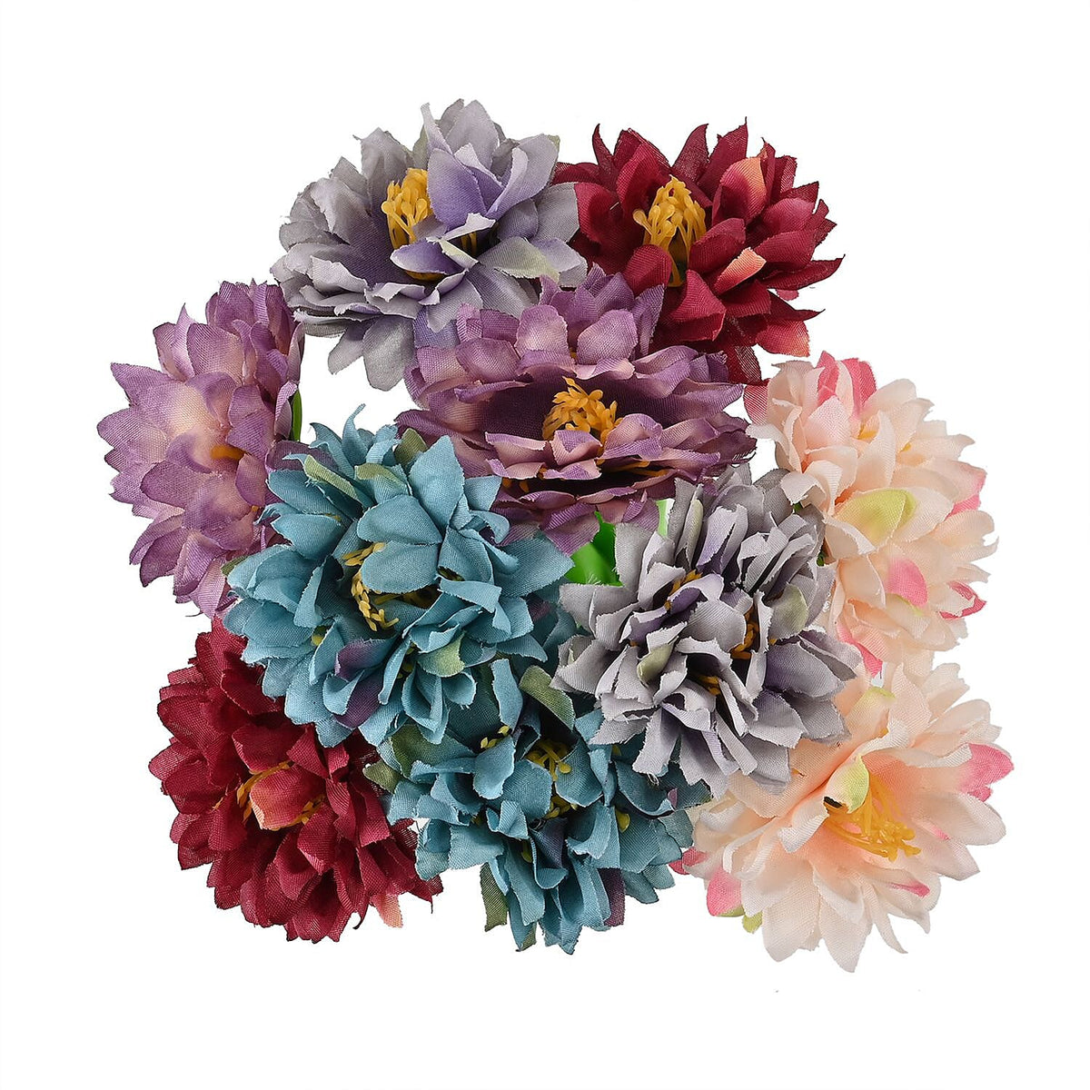 Set of 10 Creative Artificial Flowers Ballpoint Pen - Small Chrysanthemum (Multi) 7617807 3