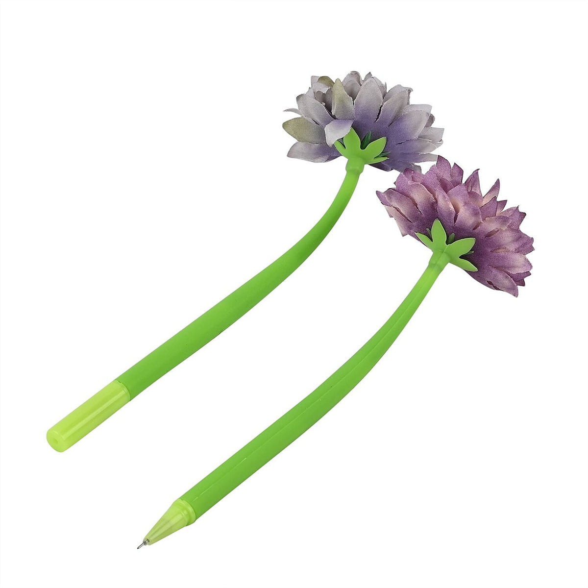 Set of 10 Creative Artificial Flowers Ballpoint Pen - Small Chrysanthemum (Multi) 7617807 4