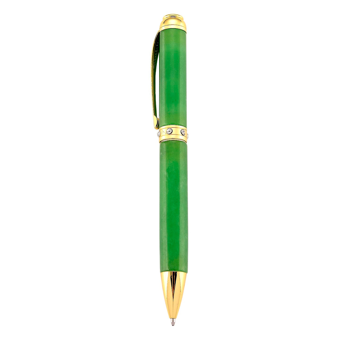 Collectors Ultra Rare Find - Exotic Type A  Jadeite Jade Pen - Green 8422669 0