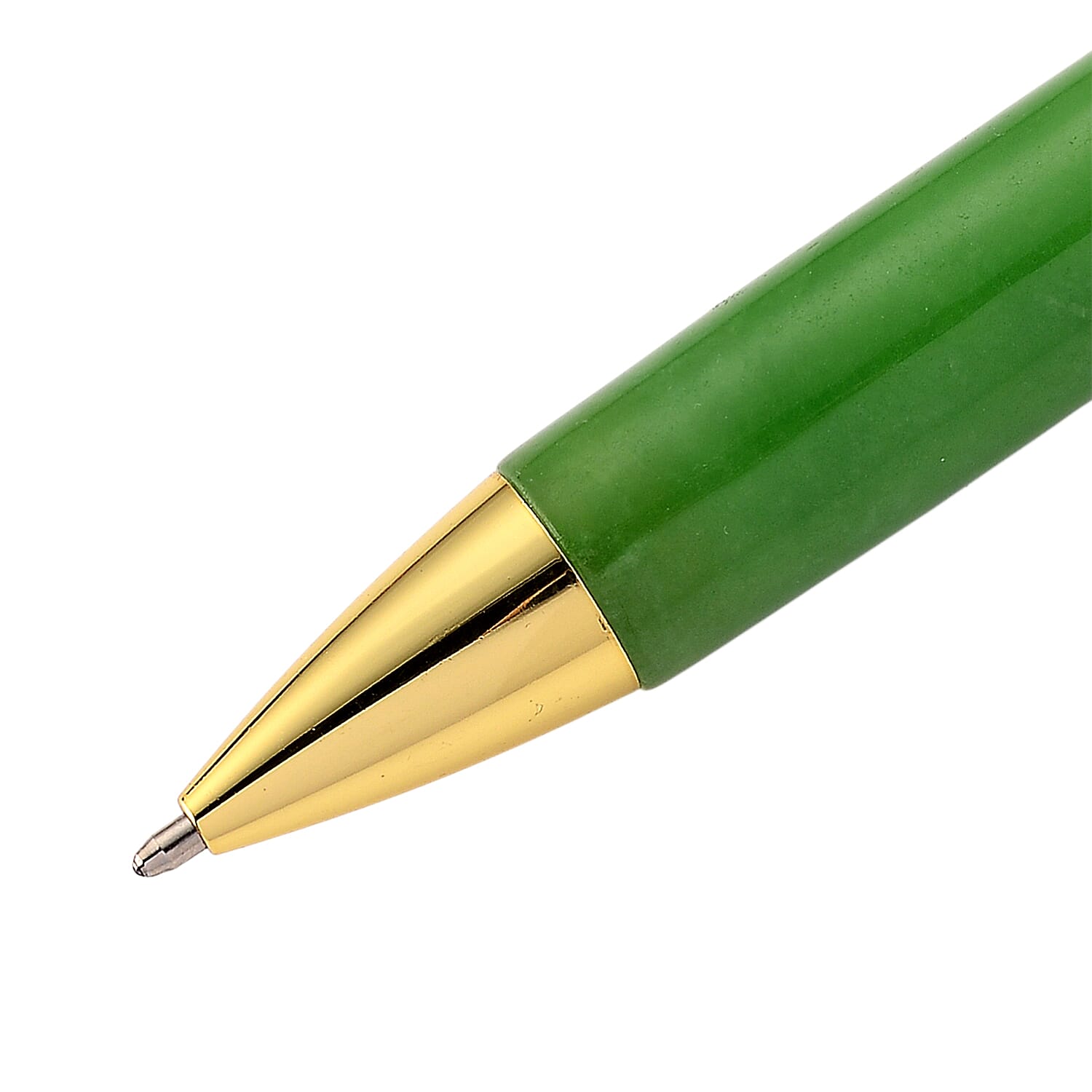 Collectors Ultra Rare Find - Exotic Type A  Jadeite Jade Pen - Green 8422669 5