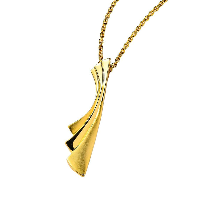 Pendant with Cable Chain CL30 (Size 30) in Vermeil YG Sterling Silver  Wt. 13.4 Gms 4252749 1