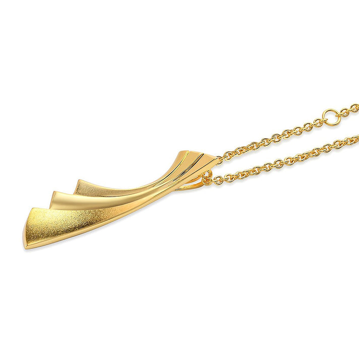 Pendant with Cable Chain CL30 (Size 30) in Vermeil YG Sterling Silver  Wt. 13.4 Gms 4252749 2