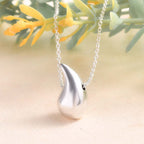 JCK Vegas Closeout - Sterling Silver Drop Pendant with Chain (Size 20)