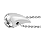 JCK Vegas Closeout - Sterling Silver Drop Pendant with Chain (Size 20)