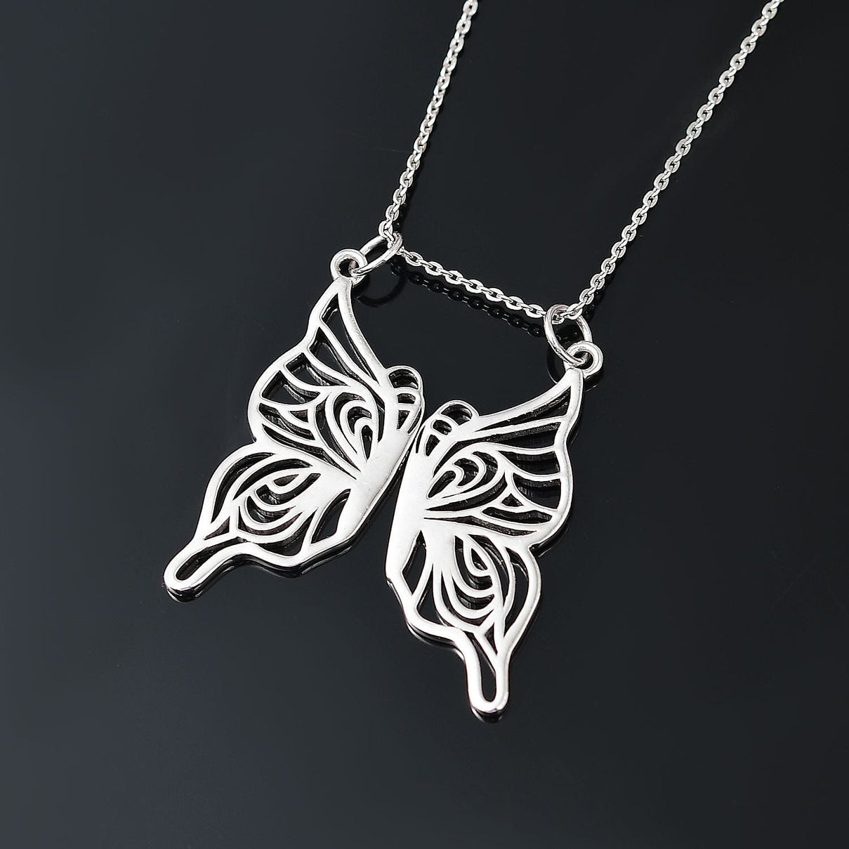 Pendant with Chain (Size 20) in Rhodium Overlay Sterling Silver Wt. 7.68 Gms. 4363919 2
