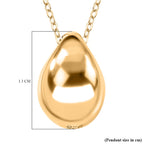 Pendant with Chain (Size 20) in Vermeil YG Sterling Silver  Wt. 5.17 Gms