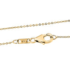 Cat Pendant with Chain (Size 20) in 18K Vermeil Yellow Gold Plated Sterling Silver