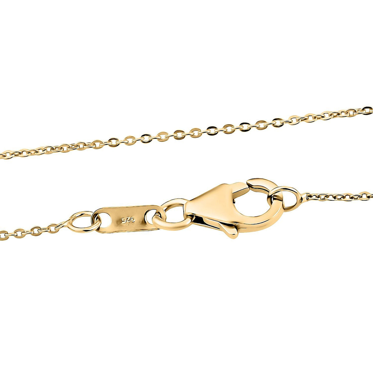 Cat Pendant with Chain (Size 20) in 18K Vermeil Yellow Gold Plated Sterling Silver V32666029 6