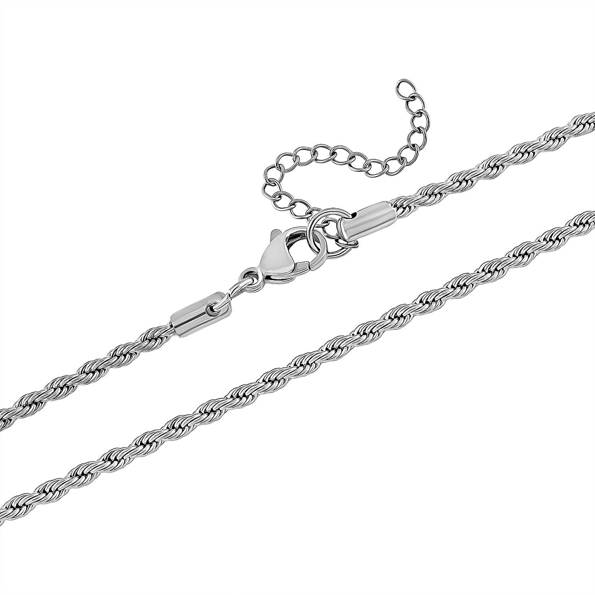 Engraved Locket Pendant with Rope Chain (Size - 22-2) 4337626 6