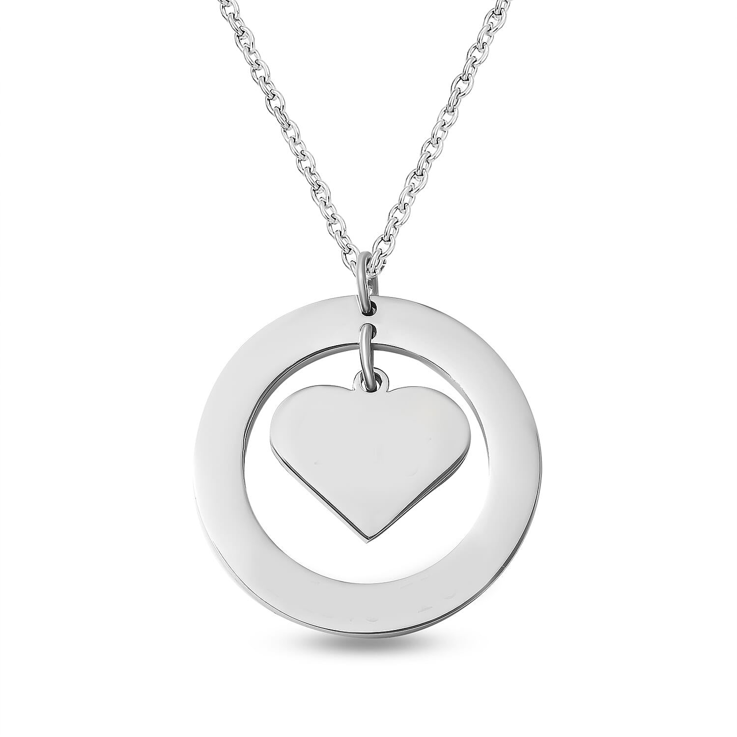Pendant with Chain in Stainless Steel 6843145 0