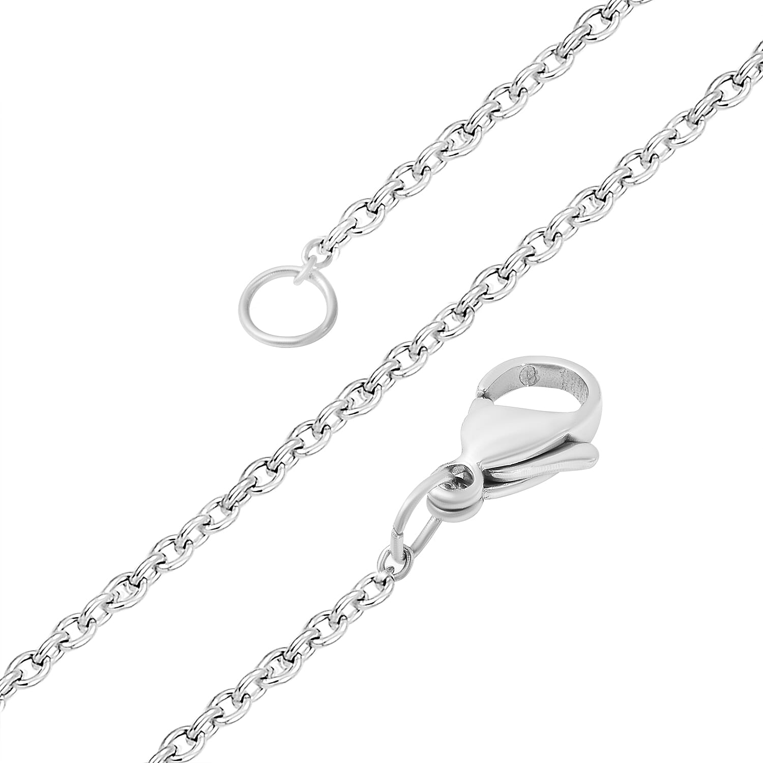 Pendant with Chain in Stainless Steel 6843145 5