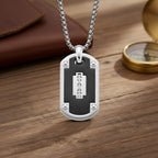 Pendent with Chain (Size - 24 - 2 Ext) in Dual Colour Tone