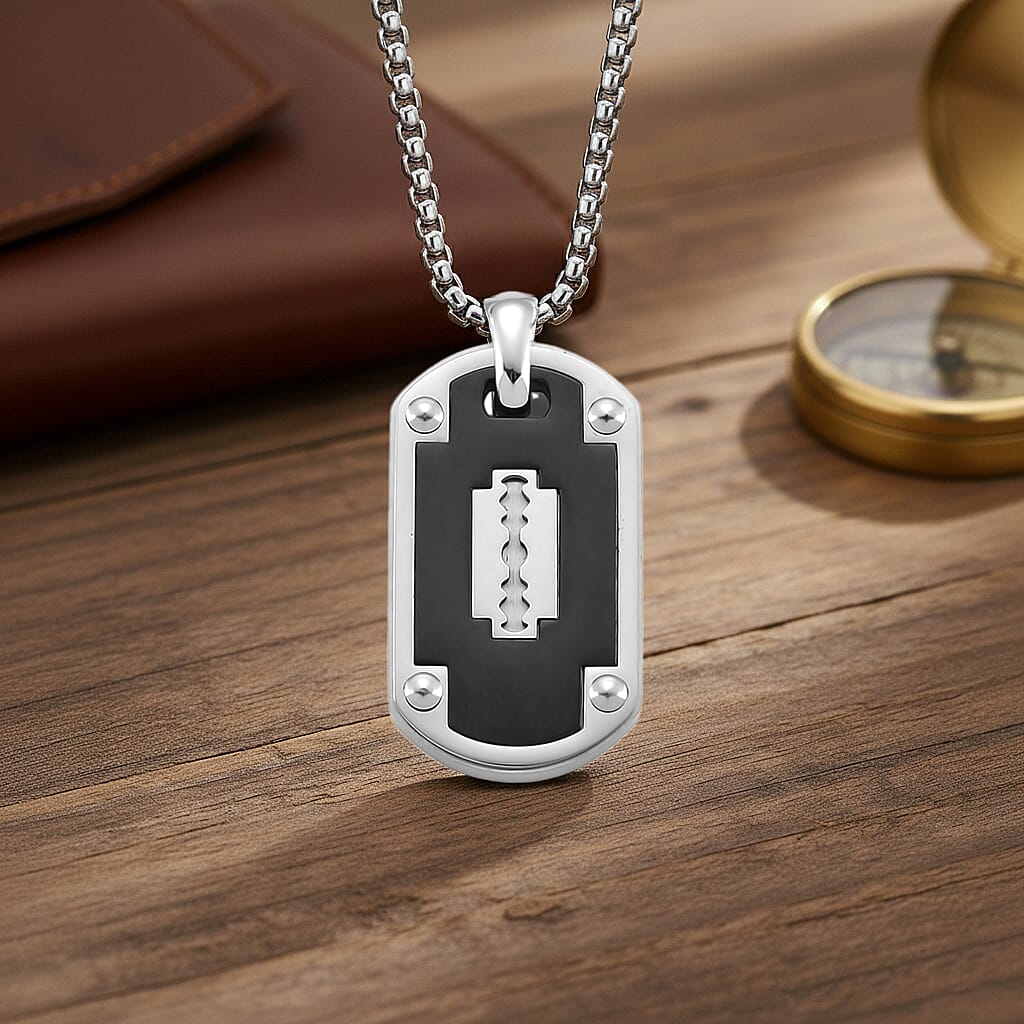Pendent with Chain (Size - 24 - 2 Ext) in Dual Colour Tone 8250055 8