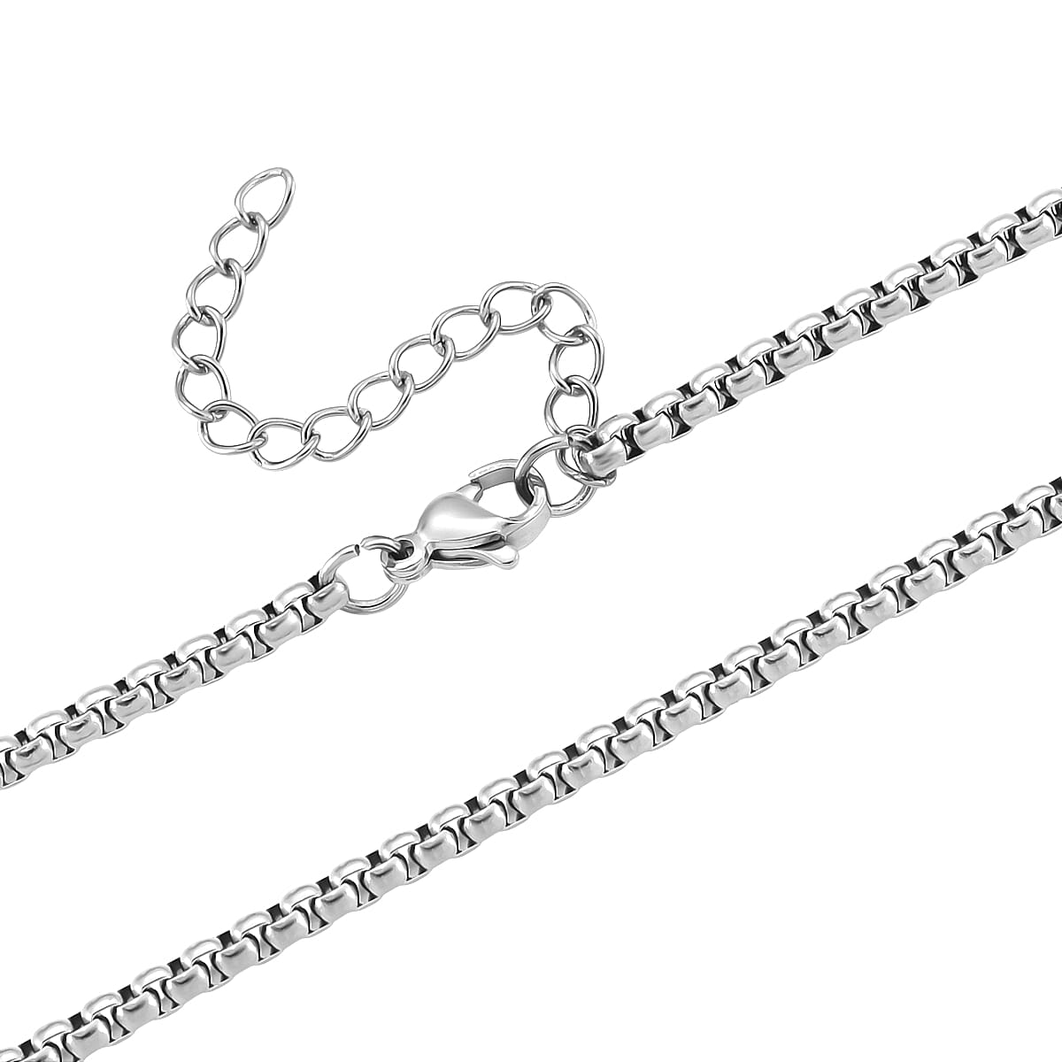 Pendent with Chain (Size - 24 - 2 Ext) in Dual Colour Tone 8250055 12