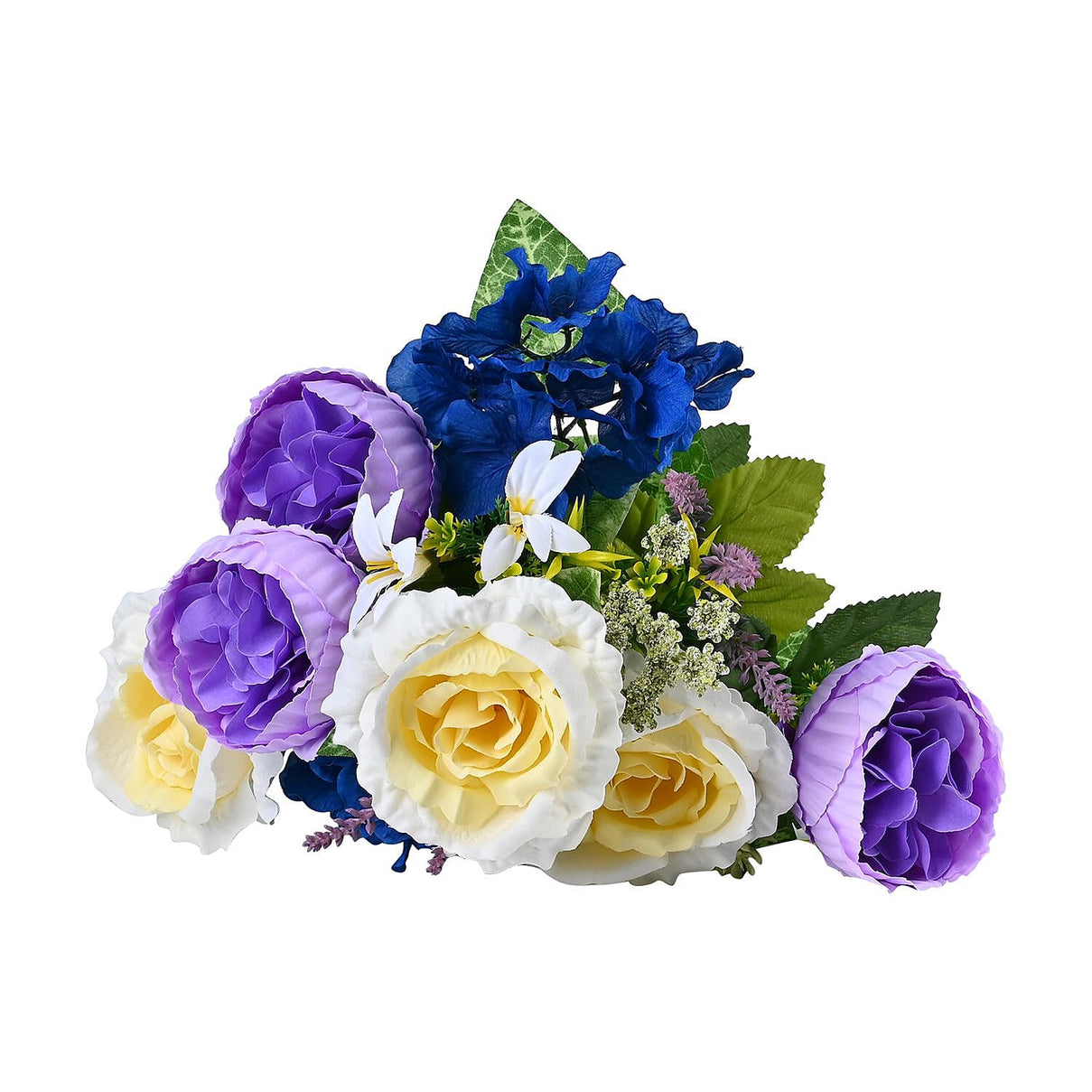 Peony Rose Faux Flower Bouquet 7688542 1